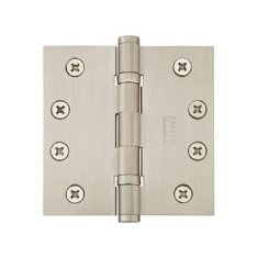 Emtek steel hinge in Satin Nickel