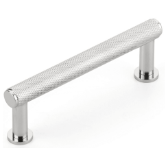 Schaub Pub House Knurled Cabinet Pull - Polished Chrome