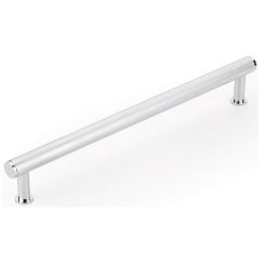 Pub House Knurled Appliance Pull - Polished Chrome