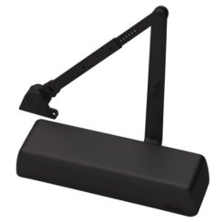 Accentra 5811 Door Closer, Hold Open with Tri-Packed Arms, Adjustable Spring Size - QUICKSHIP, Dark Bronze Painted (US20) Finish