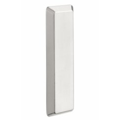 Accentra 620F Escutcheon Trim, Exit Only, Blank Plate, Satin Stainless Steel Finish