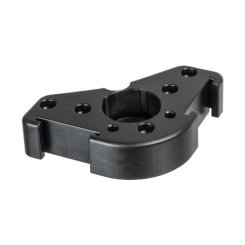 Häfele AXILO™ 78, Corner Mounting Plate, Black, Screw Mount