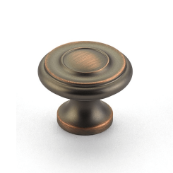 Colonial Round Knob - Aurora Bronze