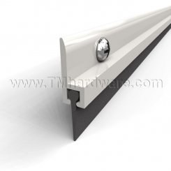 Zero #8194 Door Bottom, Aluminum Casing with .375" Neoprene Lip