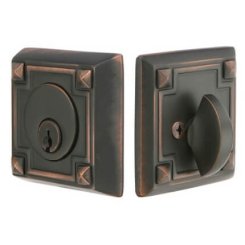 EM8454 Arts & Crafts Deadbolt US10B