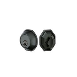 8460 Octagon Tuscany Bronze Deadbolts -FB