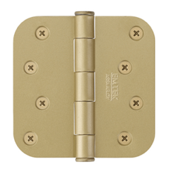 Emtek Steel Hinge in Satin Brass