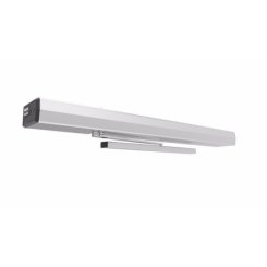 Norton 6300, Automatic Door Closer, Electromechanical, 6341 Universal Model, Aluminum Painted Finish