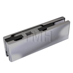 Assa Abloy PFD-22 Top Glass Door OHC Patch with Overhead Closer Insert, Clear Anodized Aluminum (US28) Finish