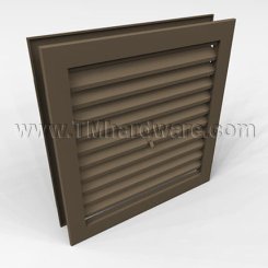 Activar Door Louver 1200A, Twin "Z" Blades, Adjustable Design, For 1-3/4" Doors, up to 2' x 3'
