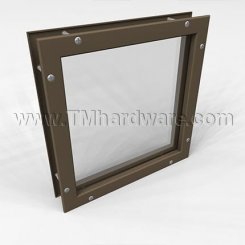 Activar Vision Lite Kit VLFIGHRC PAK, Hurricane and High Wind Velocity, For 1-3/4" to 3" Doors, Complete with 5/16" Glass, up to 30" x 60.5"