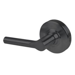 Schlage Broadway Door Handle, Mechanical Door Handle, ND Series, Non-Keyed Function, Single Dummy Trim, Flat Black Finish