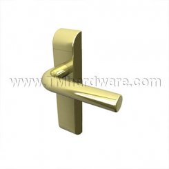 Adams Rite Deadlock 2290-ME Dual Force®, Interconnected Deadbolt/Deadlatch, Aventura Designer Handle, For Hollow Metal and Wood Doors