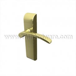 Adams Rite Deadlock 2190-MN Dual Force®, Interconnected Deadbolt/Deadlatch, Odeon Designer Handle, For Narrow Stile Aluminum Doors