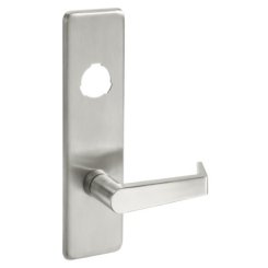 Accentra AU-426F Escutcheon x Lever Trim, Classroom / Storeroom, Less Cylinder, Augusta Lever, Satin Stainless Steel Finish