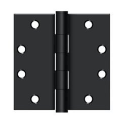 Deltana DTS45, Plain Bearing, Paint Black (US1B), Full Mortise