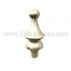 Deltana, Windsor Tip Cabinet Finials, Solid Brass