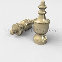 Deltana DTDSUT Urn Tip, Solid Brass