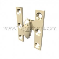 Deltana, Full Mortise, Olive Knuckle Hinge, 3" x 2-1/2"