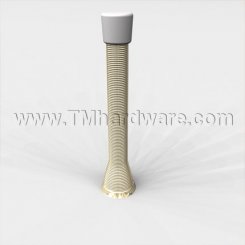 Deltana 3-3/4" Heavy Duty Steel Spring, Door Stop