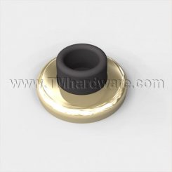 Deltana Wall Mount Concave Bumper, 2-1/2" Diameter
