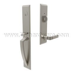 Emtek 4816AST Entry Set in Satin Nickel Finish (US15)
