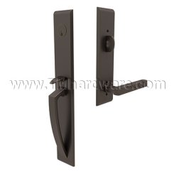 Emtek 4816FRL Entry Set in Oil Rubbed Bronze Finish (US10B)