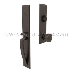 Emtek 4816LAU Entry Set in Oil Rubbed Bronze Finish (US10B)