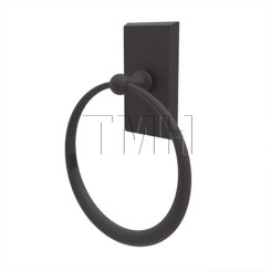 Emtek 2301 Towel Ring with #3 Rosette