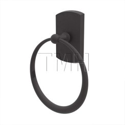 Emtek 2301 Towel Ring with #4 Rosette