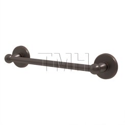 Emtek 26024 Traditional Brass Towel Bar with Watford Rosette (US10B)