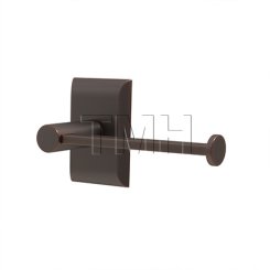 Emtek 2804 Modern Brass Paper Holder with Brass Neos Rosette (US10B)