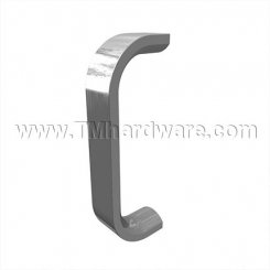 Hager #1 Modified Half Round Wrought Door Pull, CTC 6" - 12"