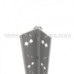 Ives 112HD Full Mortised, Concealed Continuous Hinge, Narrow Frame Leaf, Narrow Door Leaf