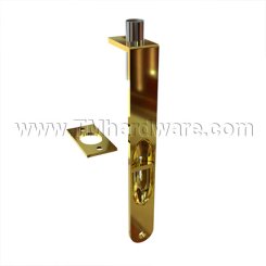 Ives 265 Manual Flush Bolt in Polished Brass Finish (US3)