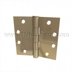 Ives 5PB1 5 Knuckle, Plain Bearing, Full Mortise, Brass Hinge