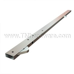 Ives COR60 Bar Coordinator- 60" Length - For 70" - 108" Opening, Satin Aluminum Finished