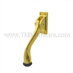 Ives FS452-4 Kick Down Holder- Polished Brass