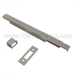 Ives SB1600M2 Surface Bolt in Aluminum Painted Finish (689) - Mortised Strike