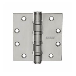 McKinney MacPro Hinge Ball Bearing, 5 Knuckle, Heavy Weight, Full Mortised Satin Stainless Steel (US32D) Finished