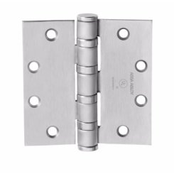 McKinney Standard Hinge Ball Bearing, 5 knuckles, Heavy Weight, Full Mortised Satin Stainless Steel (US32D) Finished