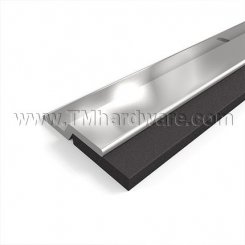 NGP 120N Door Gasket, .875" Aluminum or Stainless Steel Casing with .25" Neoprene Sponge Seal