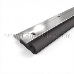 NGP 129U Door Gasket, .875" Aluminum or Stainless Steel Casing with .3125" Polyurethane Bulb Seal