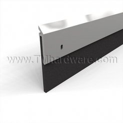 NGP 199 Door Sweep, 1.25" Aluminum Casing with 1.1875" Neoprene Seal