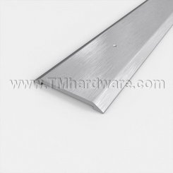 NGP 410 Door Threshold, 2.5" Wide, Aluminum with Smooth Top, .25" Height