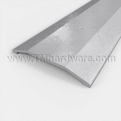 NGP 412 Utility Threshold, 4" Aluminum or Stainless Steel with Smooth Top, .5" Height