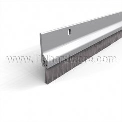 NGP 600 Door Sweep and Perimeter Gasket, .875" Aluminum Casing with .5" Nylon Brush