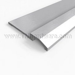 NGP 8139 Cover Plate Accessory, Aluminum or Brass Trim or Door Stop, .125" Height