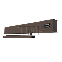Norton 7200 Series, Electromechanical Closer, Pull side, rigid slide arm and track, Dark Satin Bronze, Equiv Finish