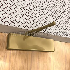 Norton 7500, Door Closer, Surface Closer, Tri-packed: regular, parallel or top jamb (to 3" reveal), Dull Bronze Painted Finish